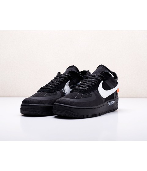 Кроссовки Nike x OFF-White Air Force 1 Low цвет Черный - 96