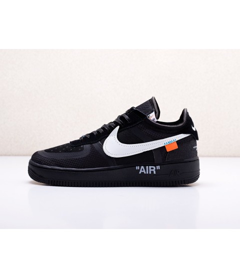 Кроссовки Nike x OFF-White Air Force 1 Low цвет Черный - 96