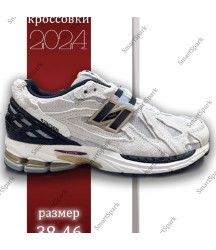 Кроссовки New Balance, белый и черный