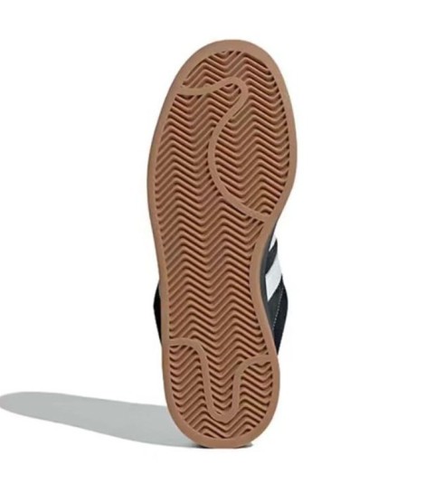 Кроссовки adidas SAMBA, черные с белыми полосками