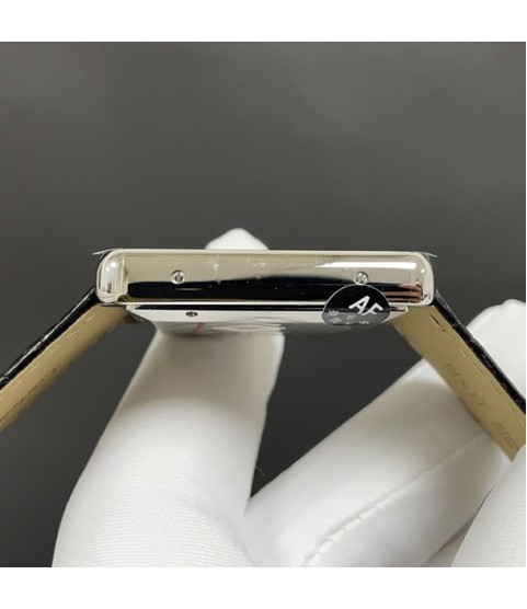 Часы Cartier Tank с голубой вставкой