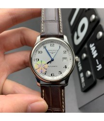 Часы Longines Master с синими стрелками