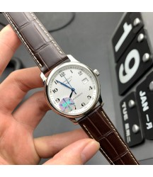 Часы Longines Master с синими стрелками