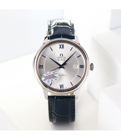 Часы Omega De Ville с синими стрелками