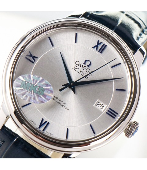 Часы Omega De Ville с синими стрелками