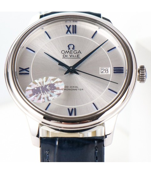 Часы Omega De Ville с синими стрелками