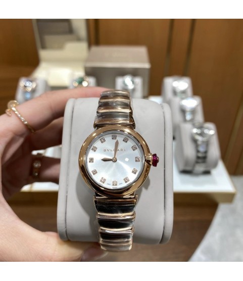 Часы BVLGARI Serpenti, золото и серебро