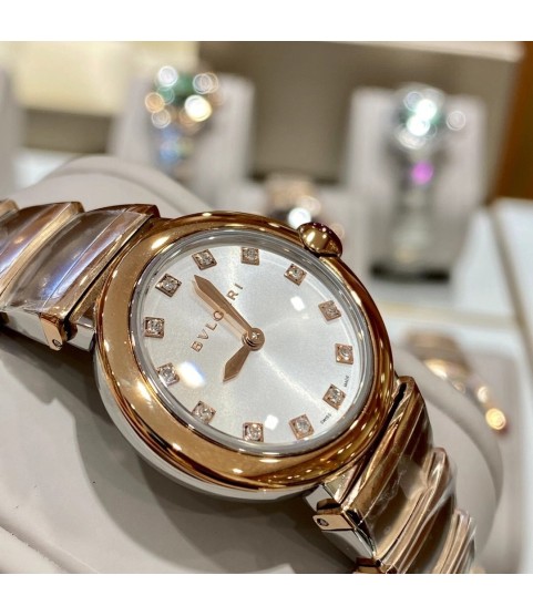 Часы BVLGARI Serpenti, золото и серебро