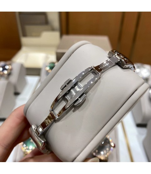 Часы BVLGARI Serpenti, чёрный циферблат