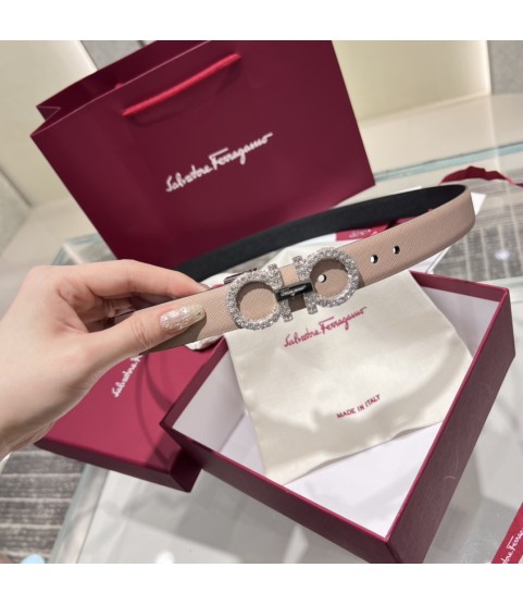Ремень Ferragamo Gancini Swarovski