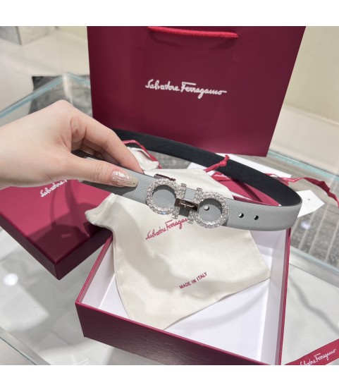 Ремень Ferragamo Gancini Swarovski
