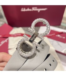 Ремень Ferragamo Gancini Swarovski
