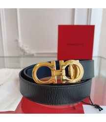 Мужской ремень Salvatore Ferragamo Gancini