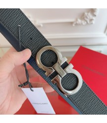 Мужской ремень Salvatore Ferragamo Gancini